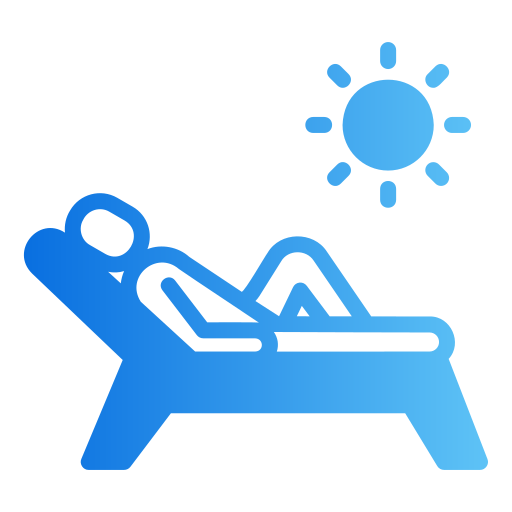 Beachside Sunbathing Area